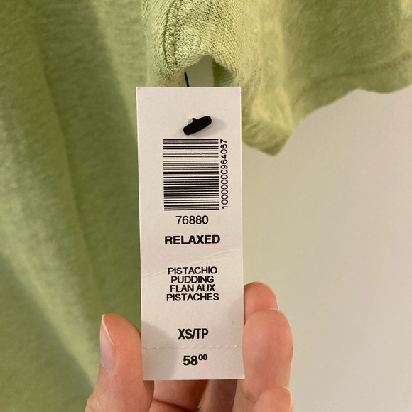 SOLD Aritzia Oversized Linen Tee - Picture 4 of 4